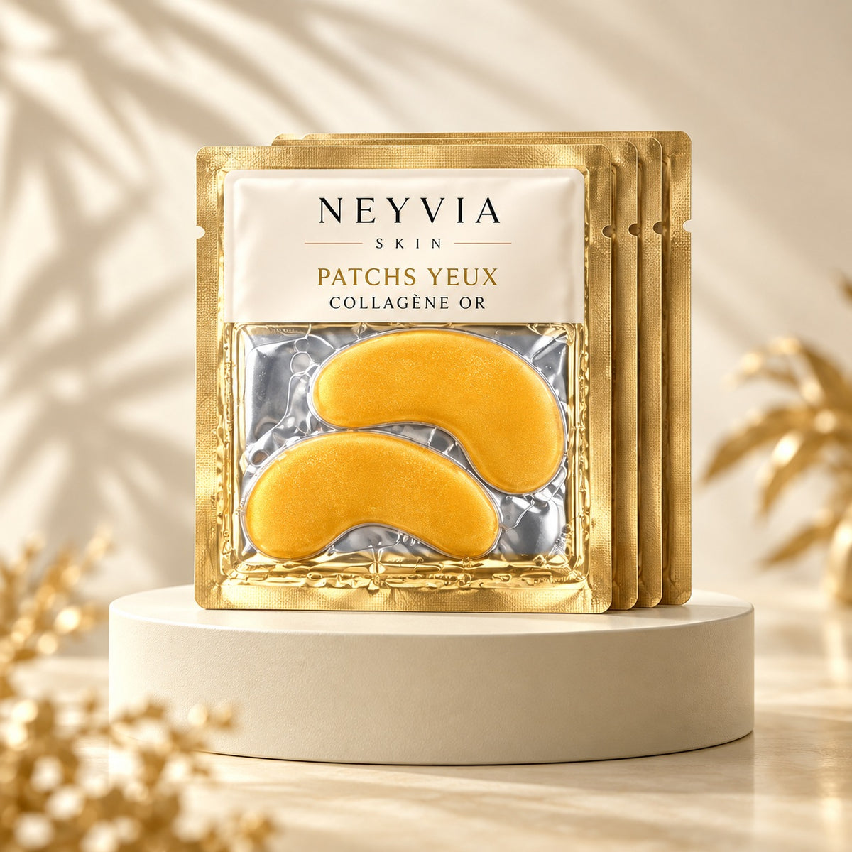 Patchs Yeux Collagène Or 24K NEYVIA SKIN