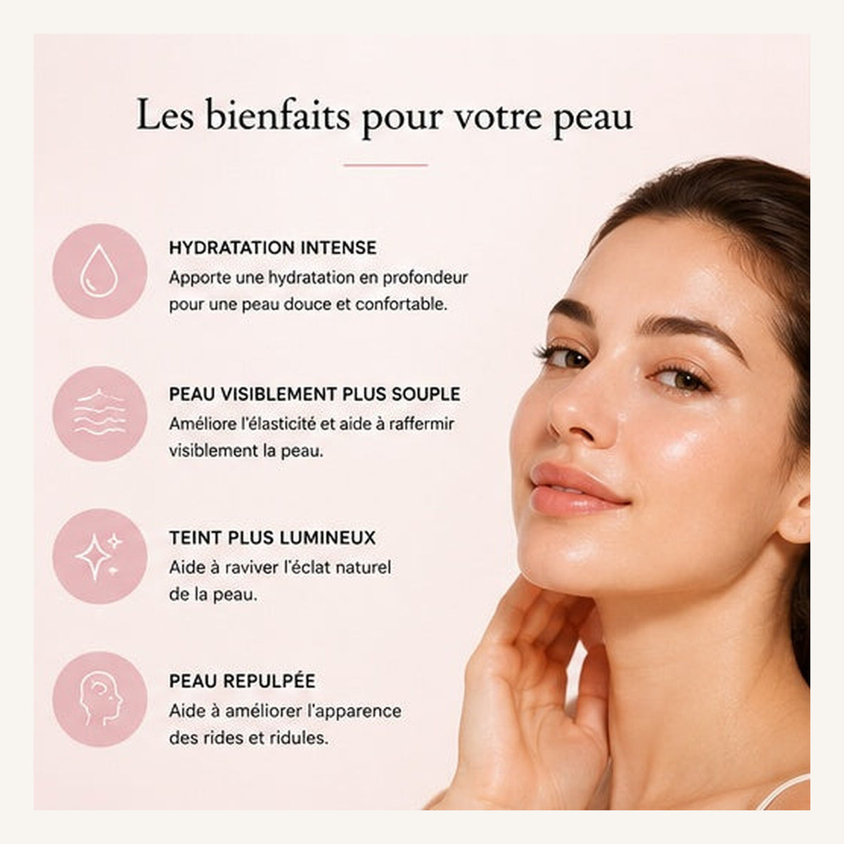 Bénéfices du masque PDRN rose : hydratation, souplesse, éclat et peau repulpée
